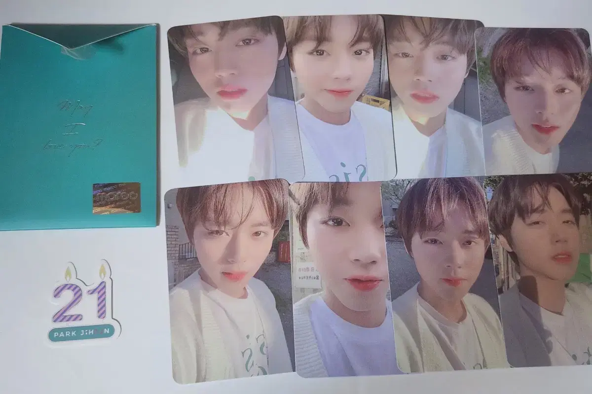 [두세트] 박지훈 2019 생일팬미팅 공식MD 포토카트 일괄 판매합니다