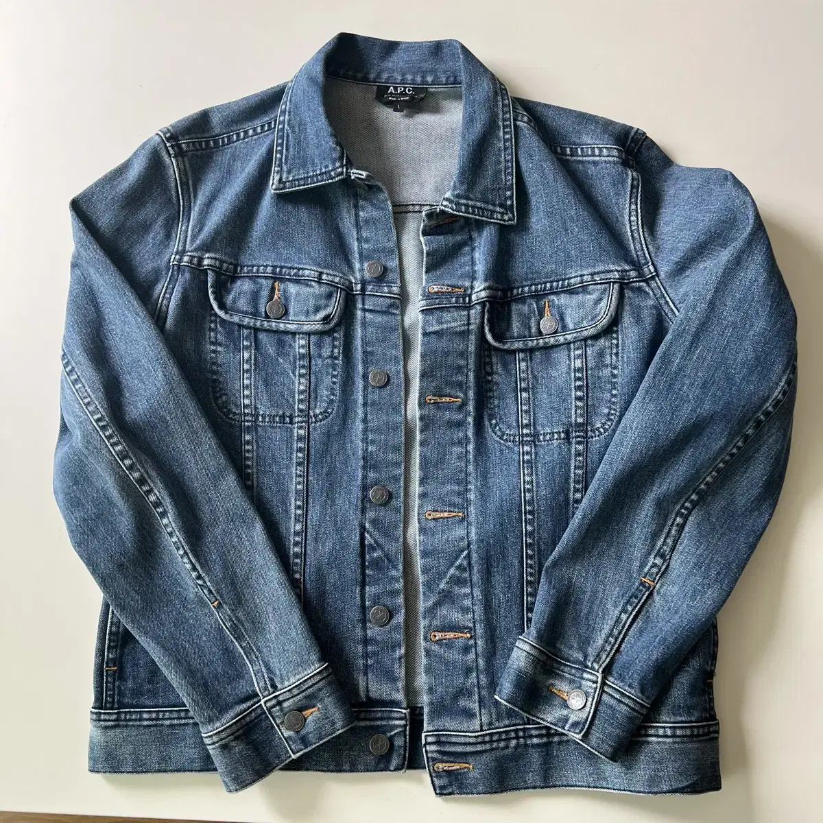 [L] A.P.C. 아페쎄 veste jean 청자켓