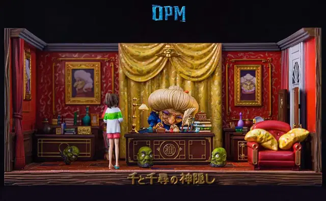 (예약)OPM 센과 치히로의 행방불명 레진 지브리 피규어