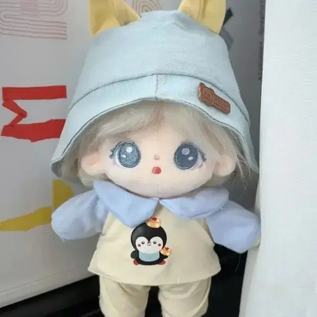 벙거지모자 세트 20cm 인형옷