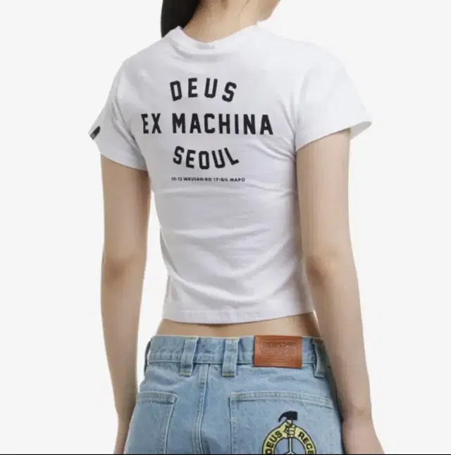 Deus 데우스 키즈 반팔 kids college 크롭티셔츠- 5size