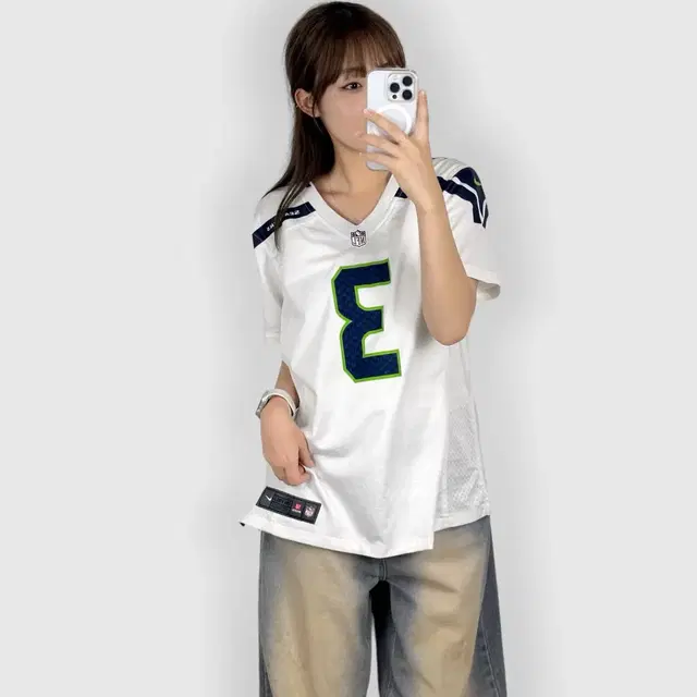 나이키 NFL 럭비 티셔츠 L 하키 져지