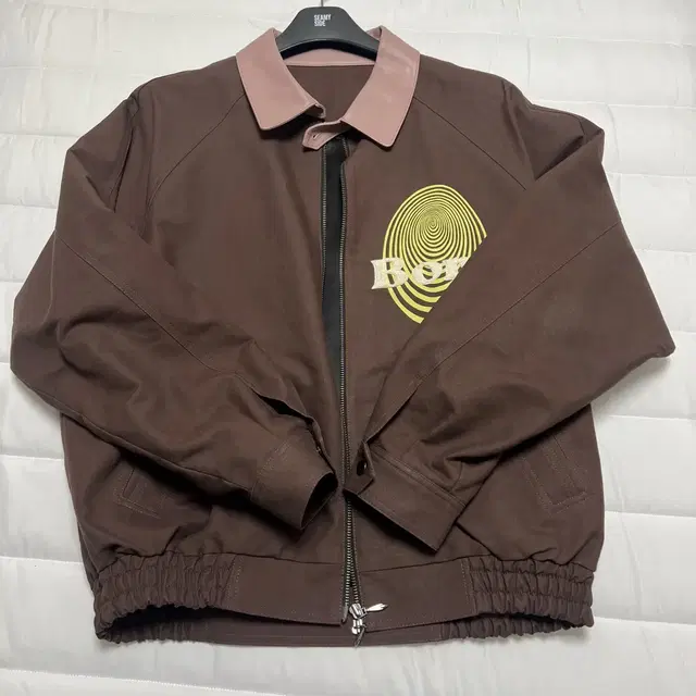 ETCE BORN LEATHER COTTON JACKET M