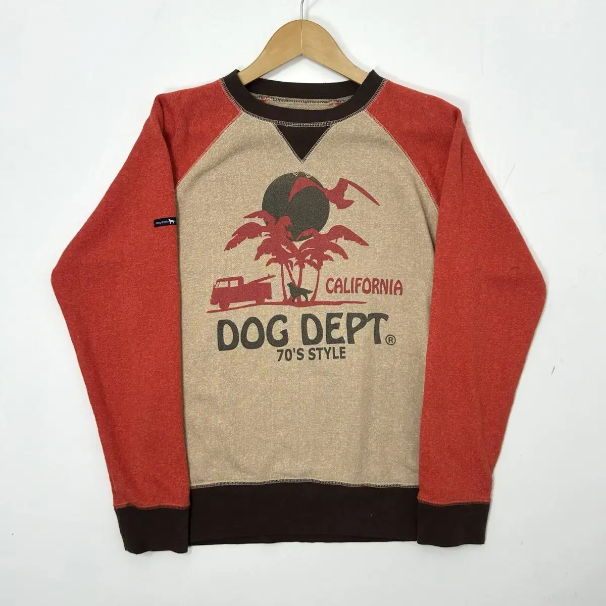 Dog dept. 산타모니카 레글런 스웻셔츠