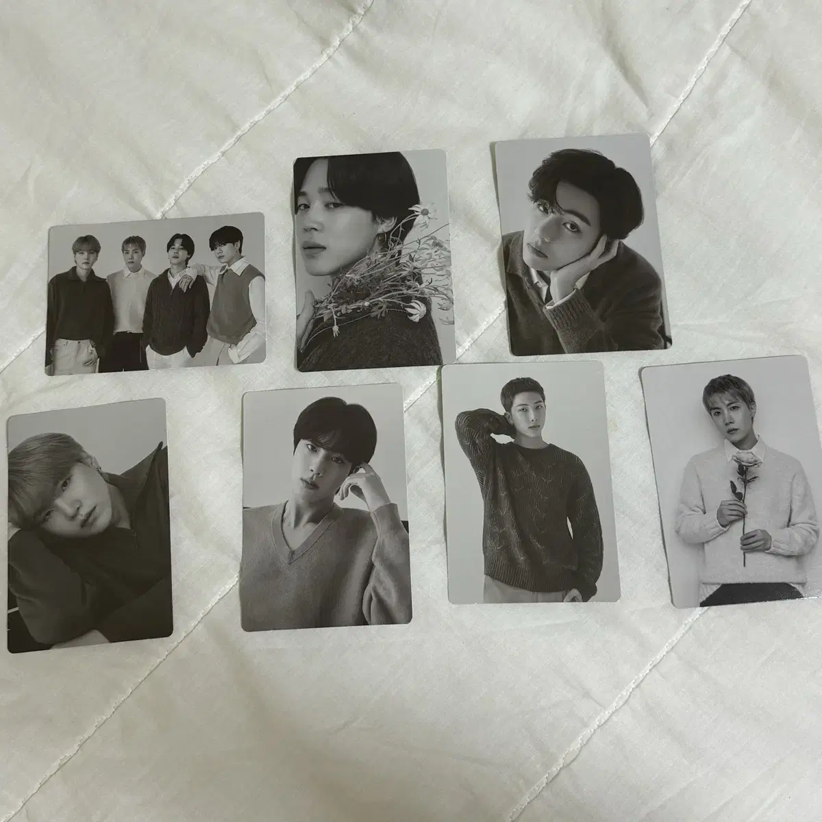 Bangtan Monochrome Mini Photocard WTS