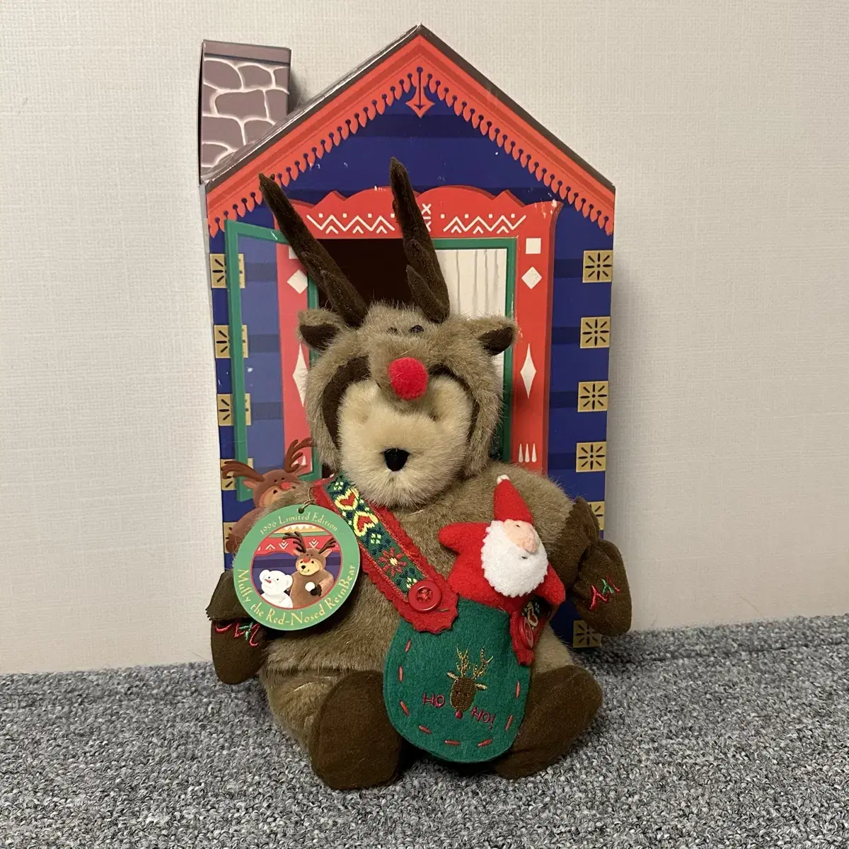 Murphy Bear Rudolph the Red-Nosed Reindeer Doll Vintage