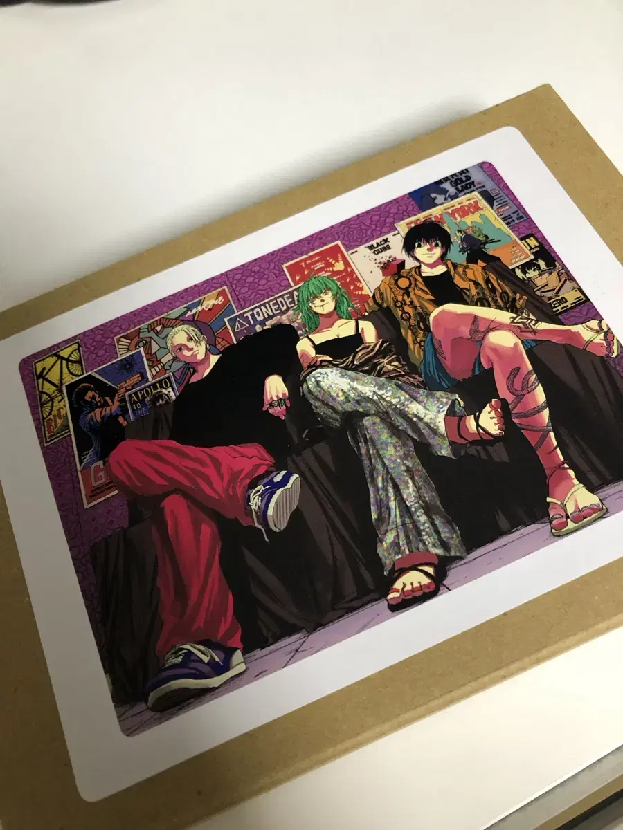 (November Free Shipping) Sakamoto Days Jump Limited Acrylic Panel Acrylic Art