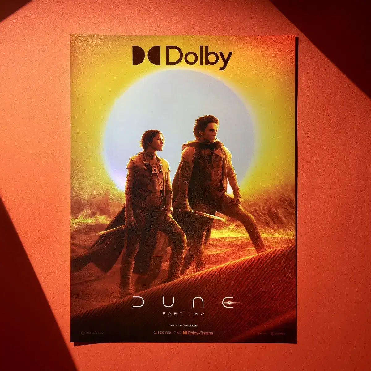 듄2 Dolby 돌비 포스터