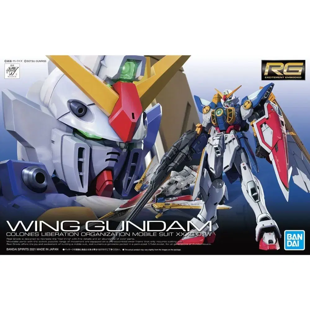 Toys Toys RG Vahn Vandai Gundam Plastic Model Wing Gundam EW TV Edition Gundam Base