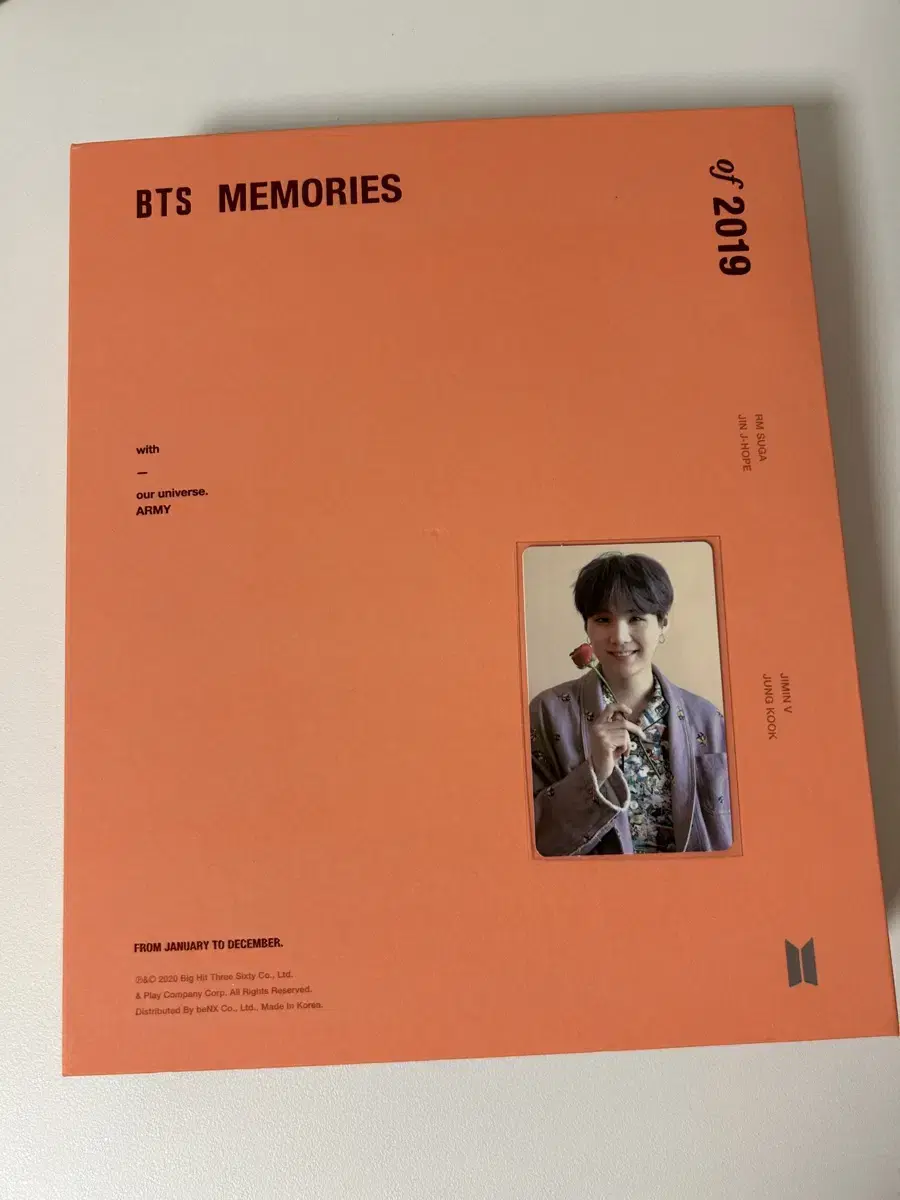 Bangtan 2019 Memories suga full set Sold in bulk