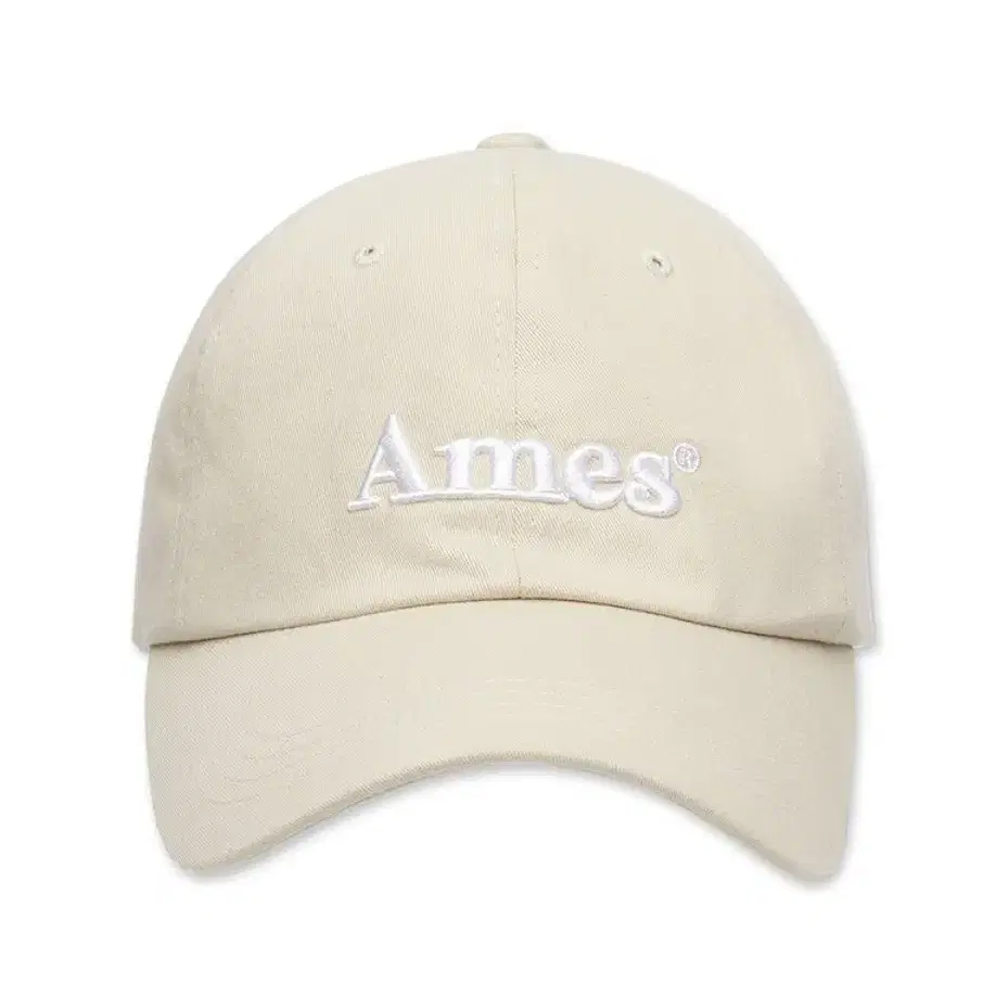 아메스 월드와이드 BASIC LOGO BALL CAP BEIGE