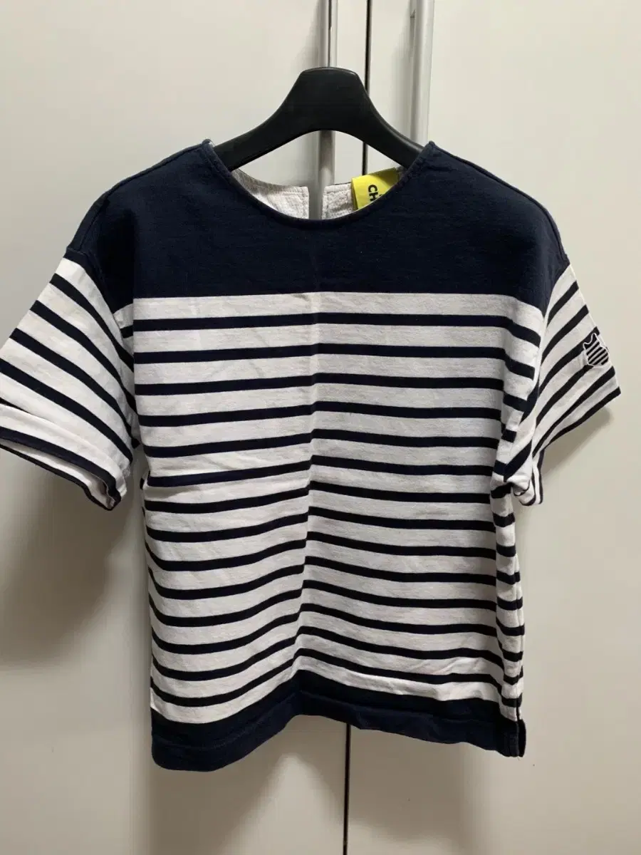 Lucky Chouette Striped Short Sleeve Freesize