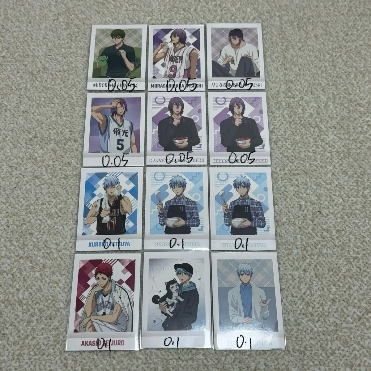 Kuroko'sBasketball Pasha Photocard