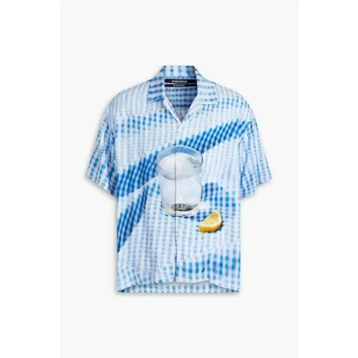 Jacquemus Print Check Shirt 48