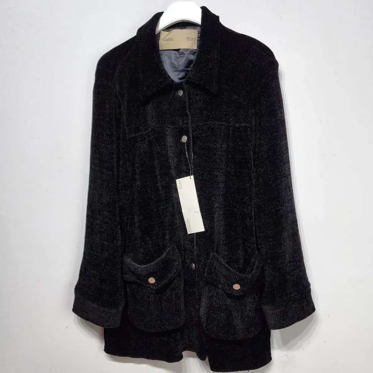 MATIN KIM MATIN KIM Velvet jacket XL