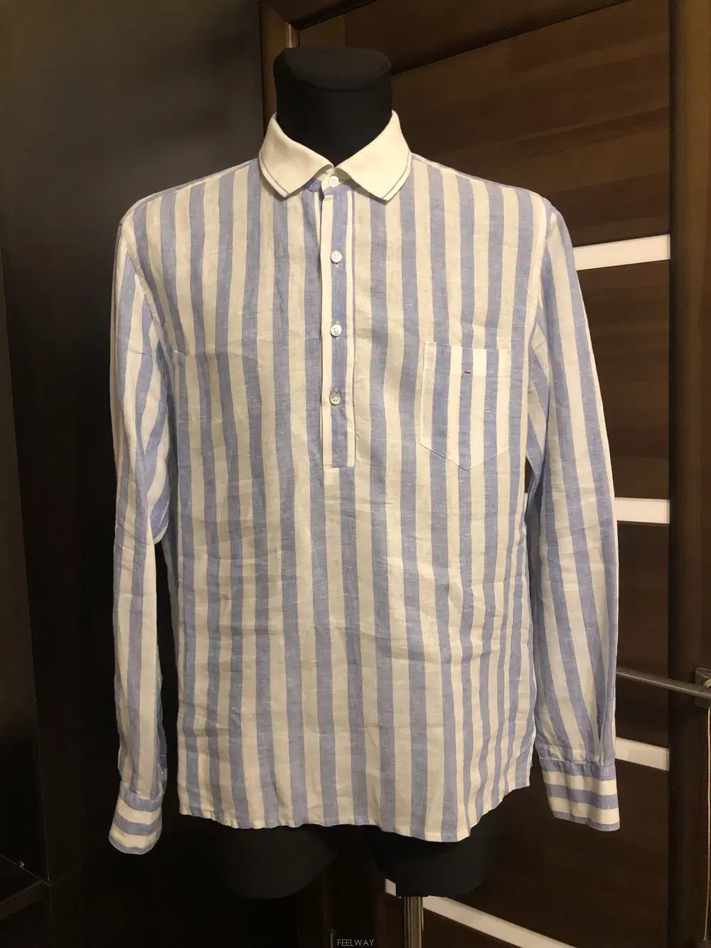 Loro Piana Casual Shirt (Linen)Size XL(International shipping)