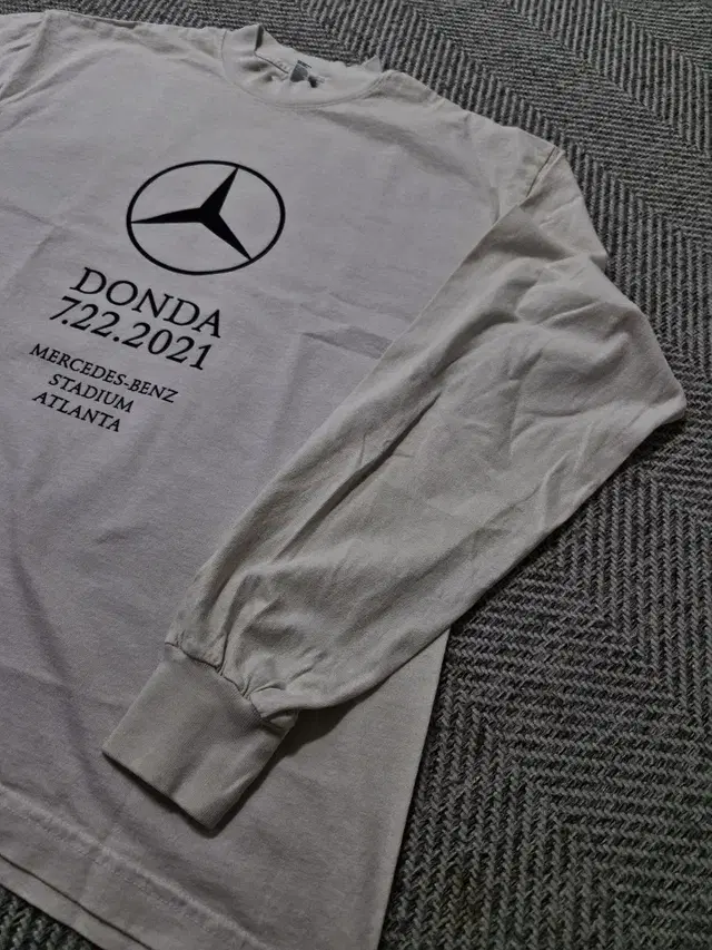 칸예 donda 돈다 머천다이즈 Mercedes Benz 롱슬리브 M