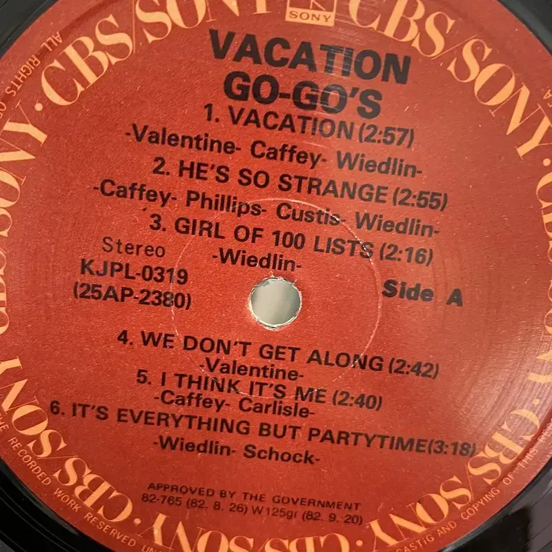 VACATION GOGOS LP / AA4638