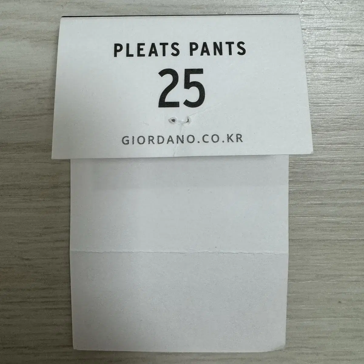 GIORDANO_COTTON PLEATS PANTS_CREAM, 25