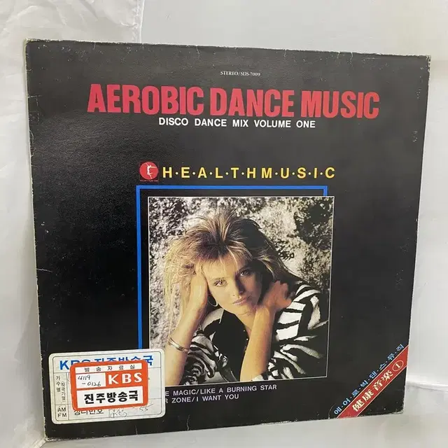 AEROBIC DANCE MUSIC LP / AA4663