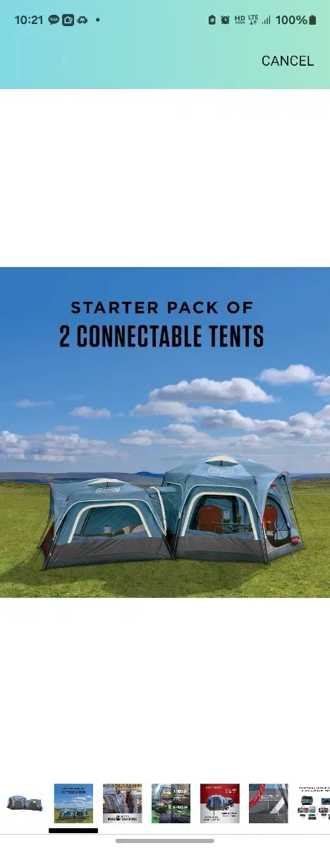 Coleman Connectable Tent