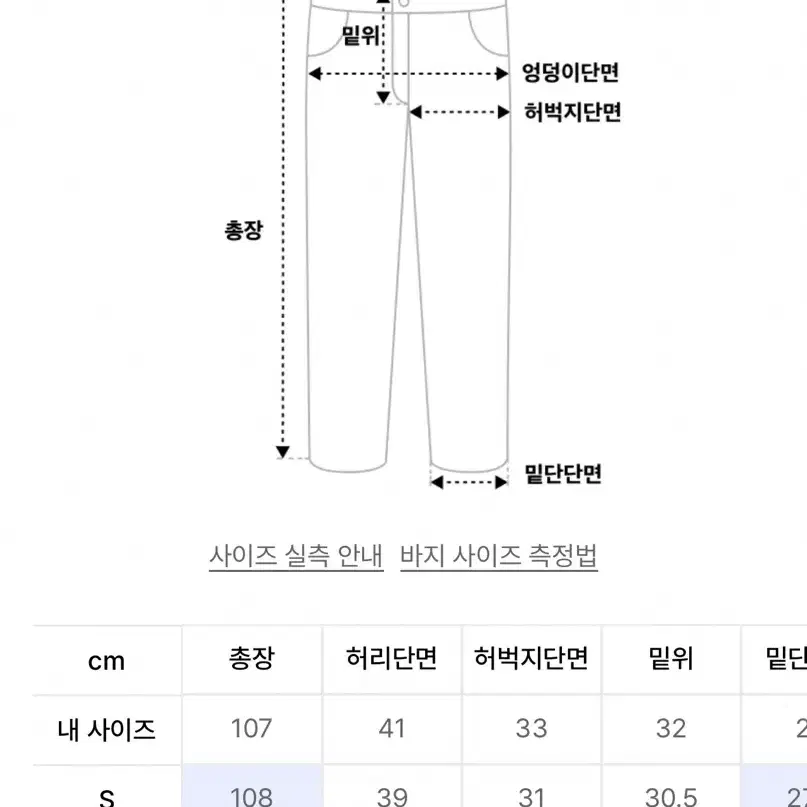 키네토 플레어 데님 팬츠 블랙 m사이즈