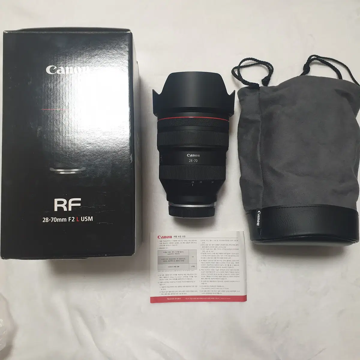 캐논 RF 28-70mm F2 왕계륵 팝니다.