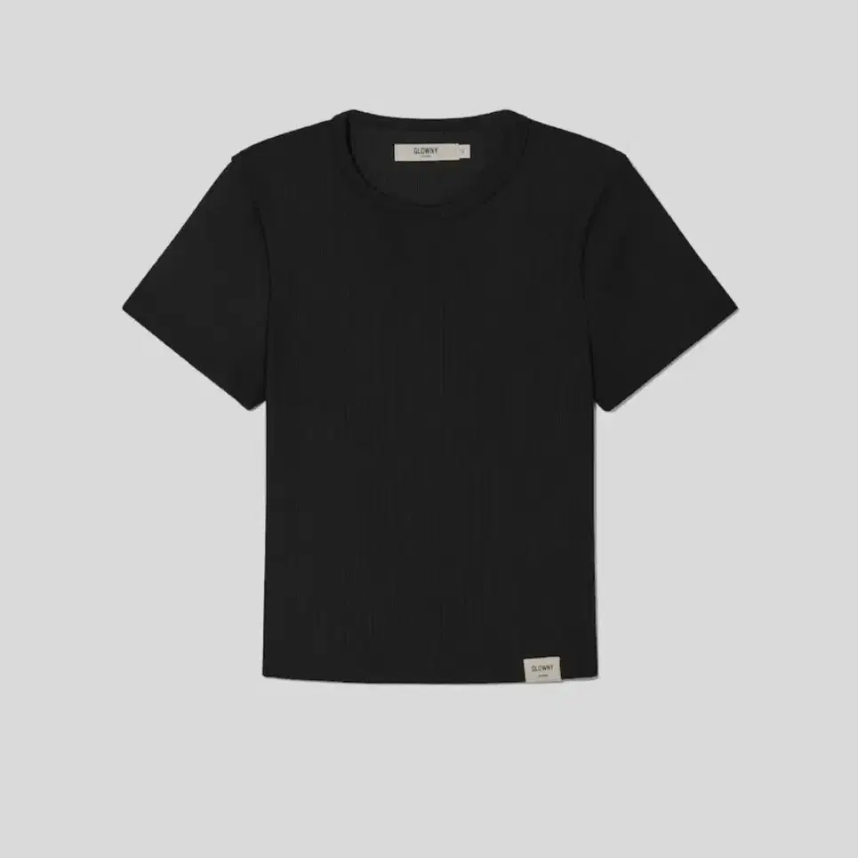 글로니 G CLASSIC RIB CREW NECK TEE 반팔티