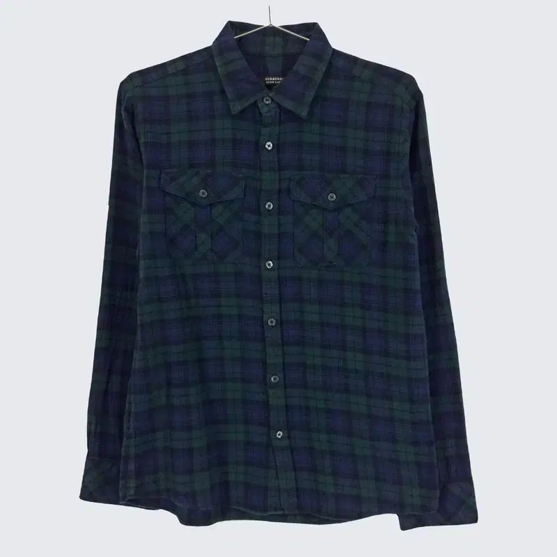 [Burberry Black Label Checked flannel southern shirt for Men 95 A25490