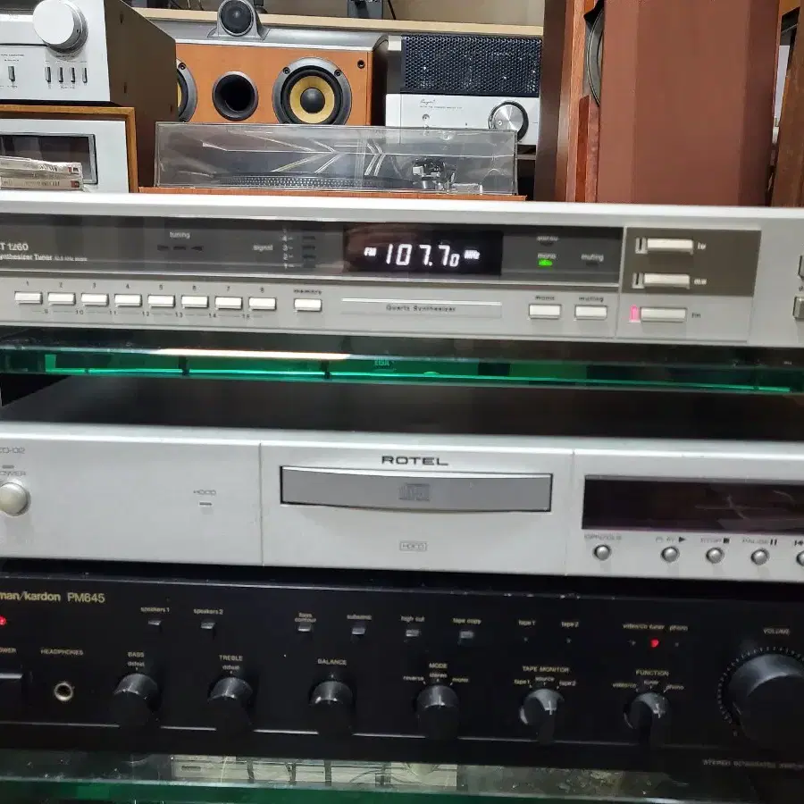 독일 듀얼 Dual  사의 튜너  typa ct-1260