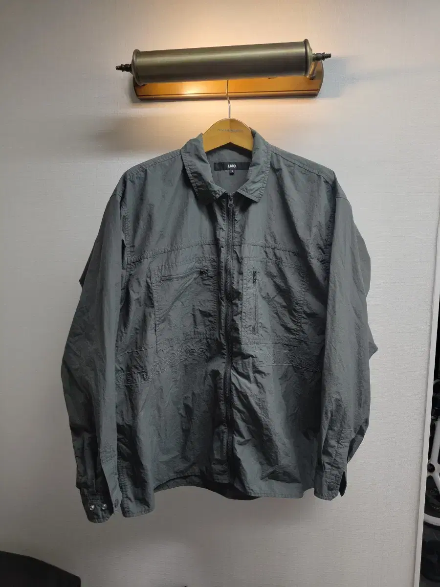 105) LMC. Nylon shirt type jacket for sale