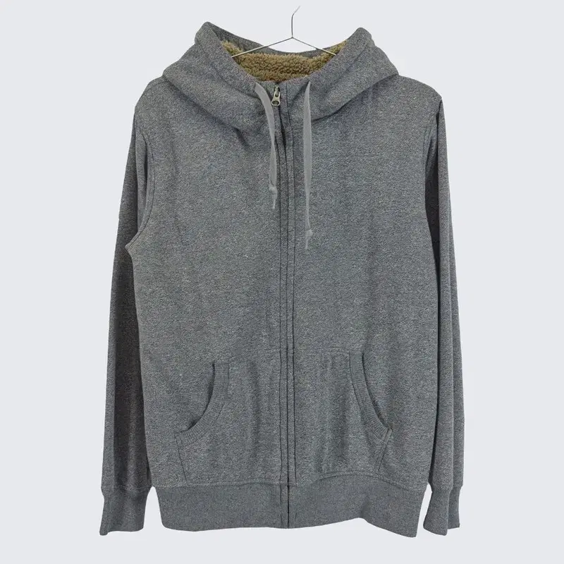 [UNIQLO] Cotton poly hooded zip-up jacket (Men's 95-100) A25522