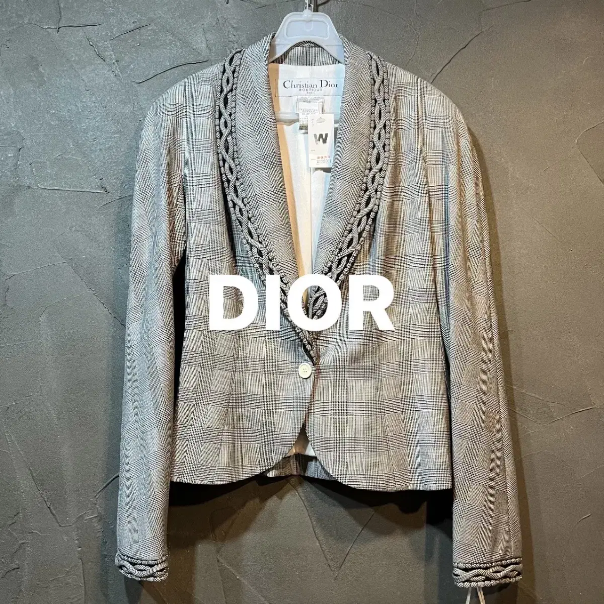 [S] DIOR 크리스찬 디올 여성 블레이저