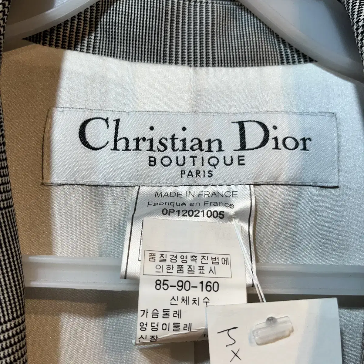 [S] DIOR 크리스찬 디올 여성 블레이저