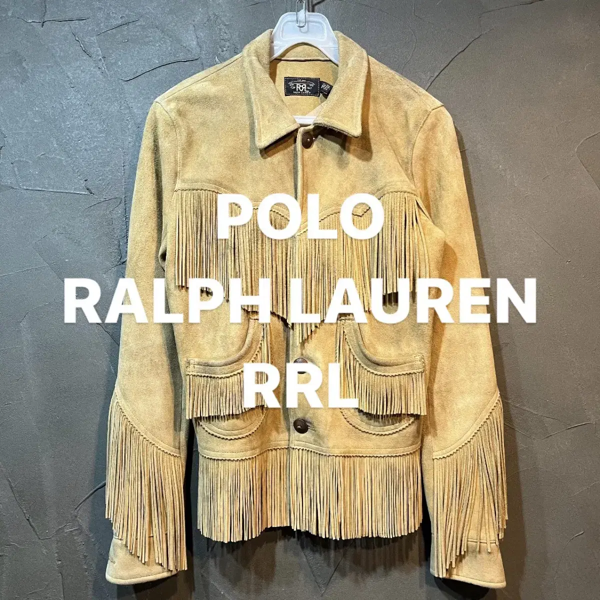 [S] POLO Polo Ralph Lauren RRL Double L Suede Jacket