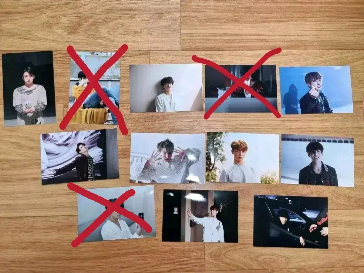 BTS 'Today' Exhibition limited edition Printed kards