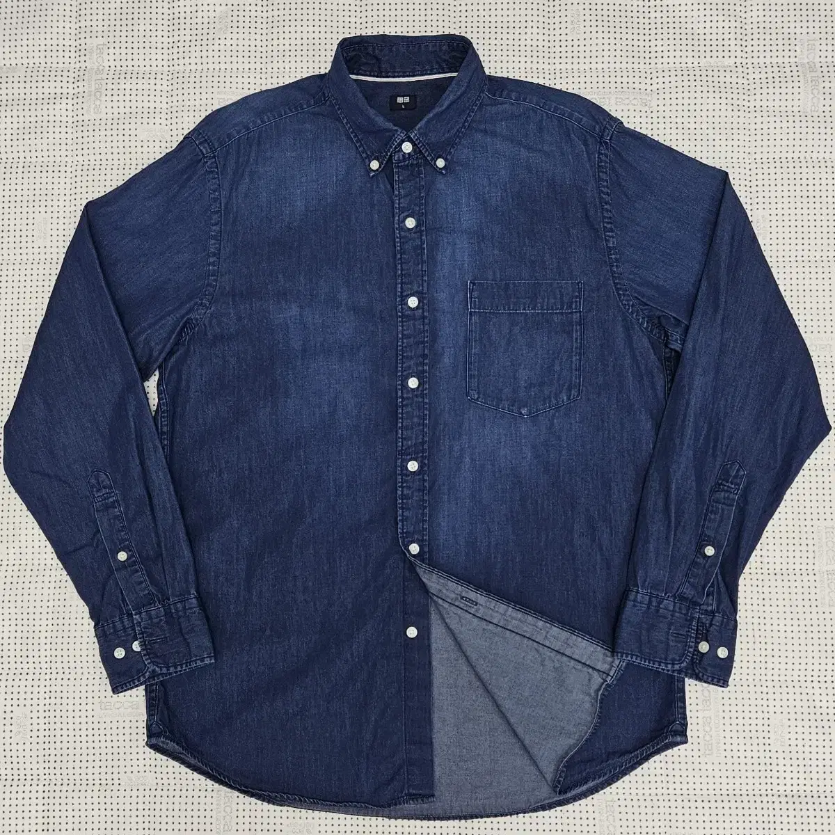 Uniqlo Denim Shirt Man100