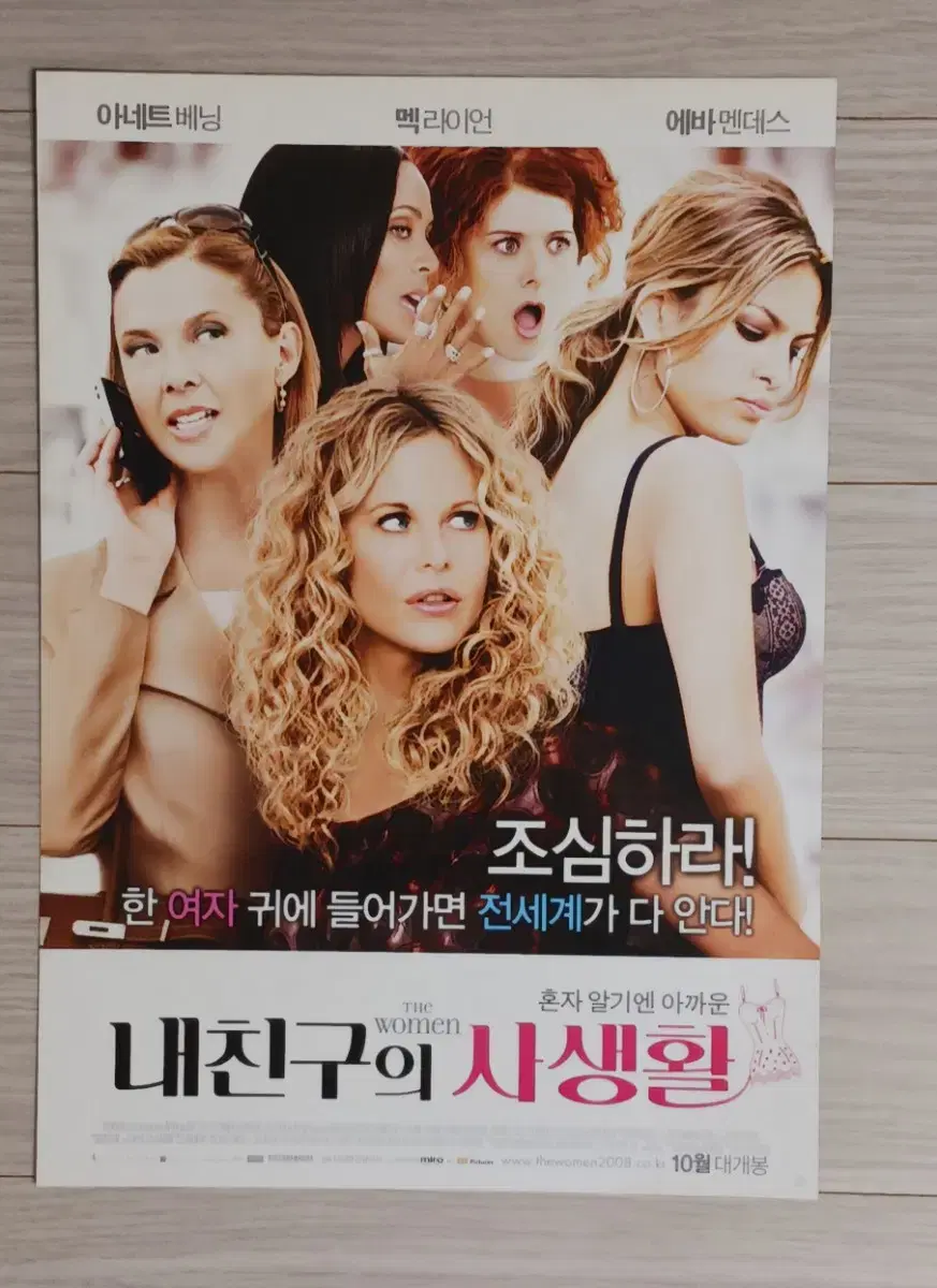 Annette Banning, Mac라이언, Eva Mendes, My Friend's Lover (2008) flyer