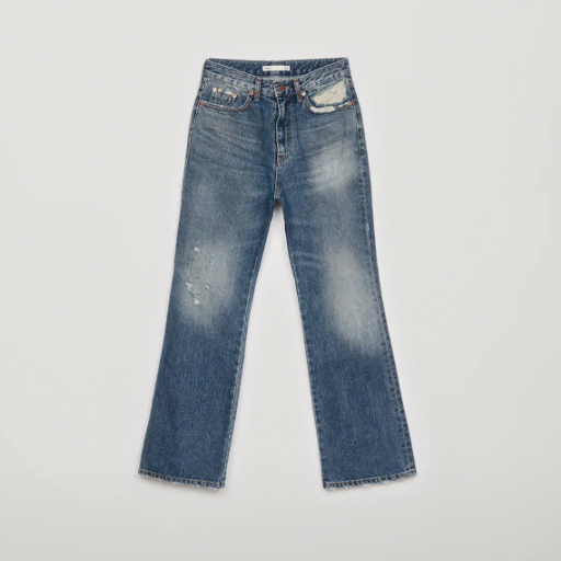 마뗑킴 데님팬츠 VINTAGE SLIM STRAIGHT DENIM