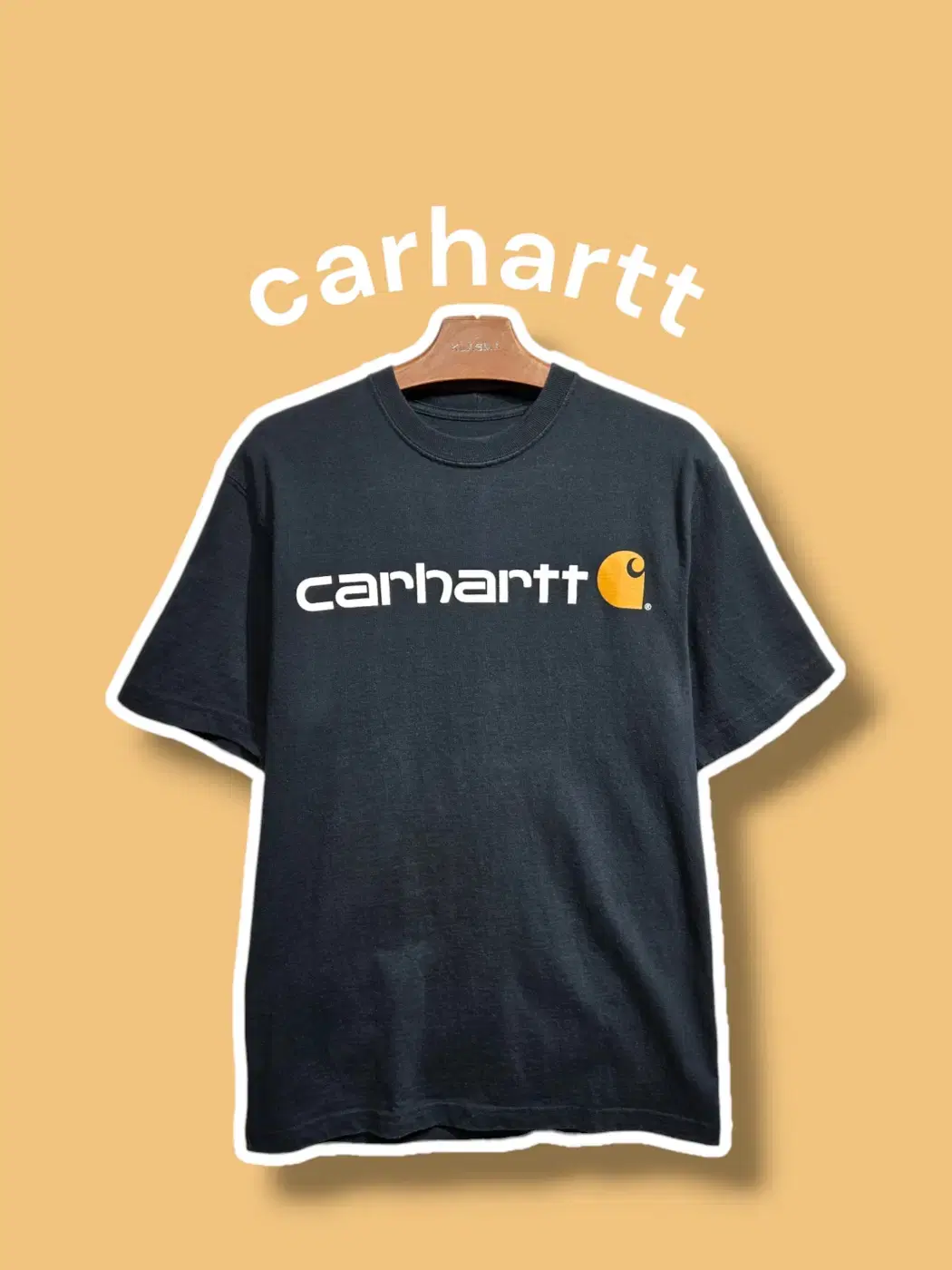 S/ Calhart Original Fit Logo Vahn Short Sleeve Tee /902