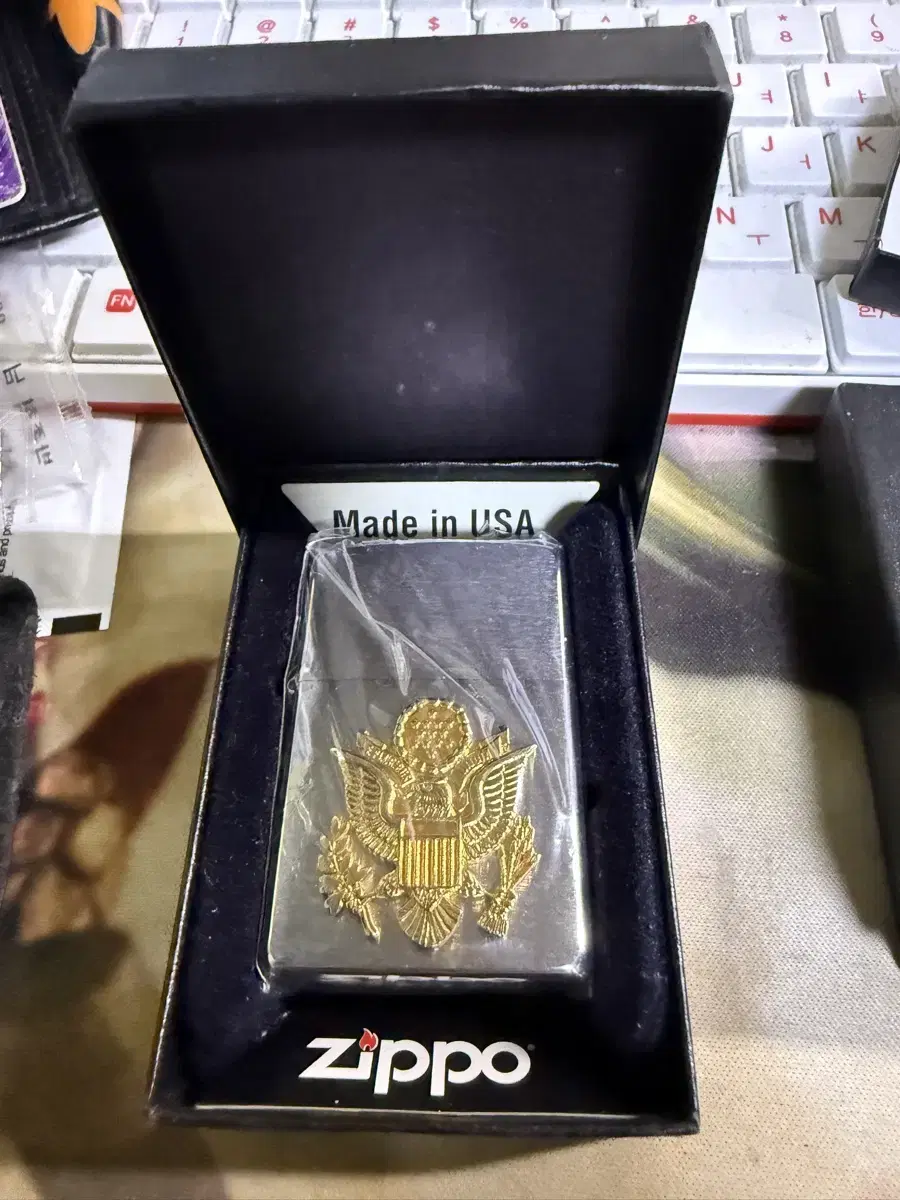 [미개봉]  zippo US Army emblem 라이터 1st