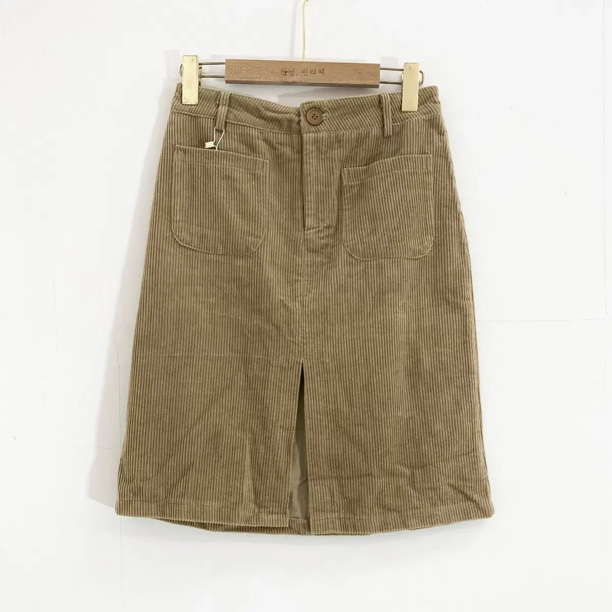 코듀로이 골덴 치마 Size S(27inch) Corduroy Skirt