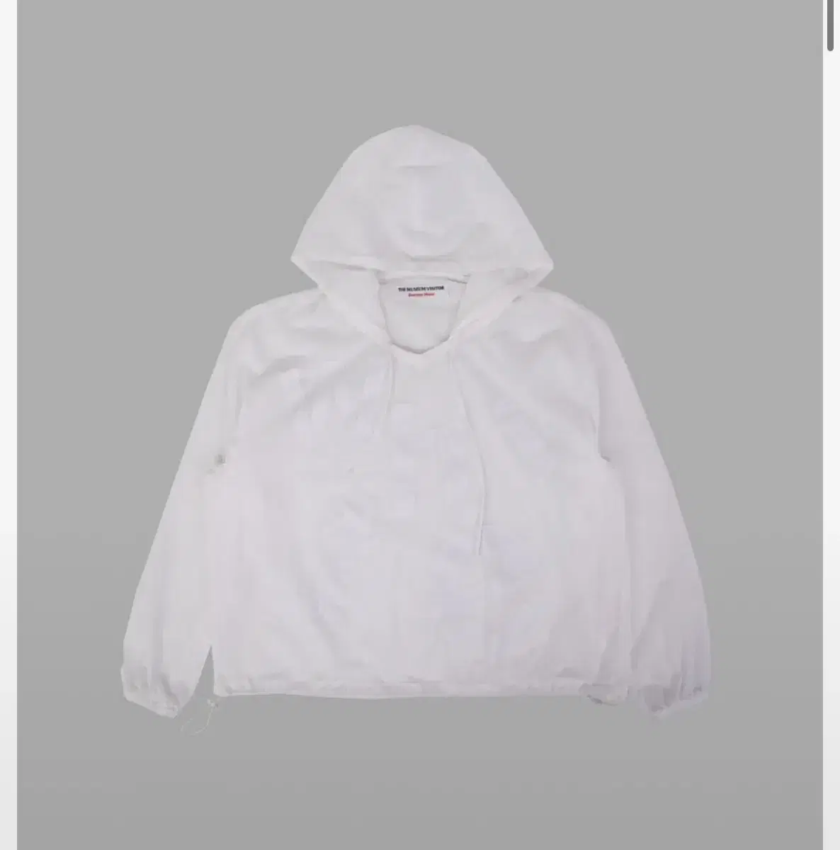 TheMuseumVisitor Nylon Summer Hoodie