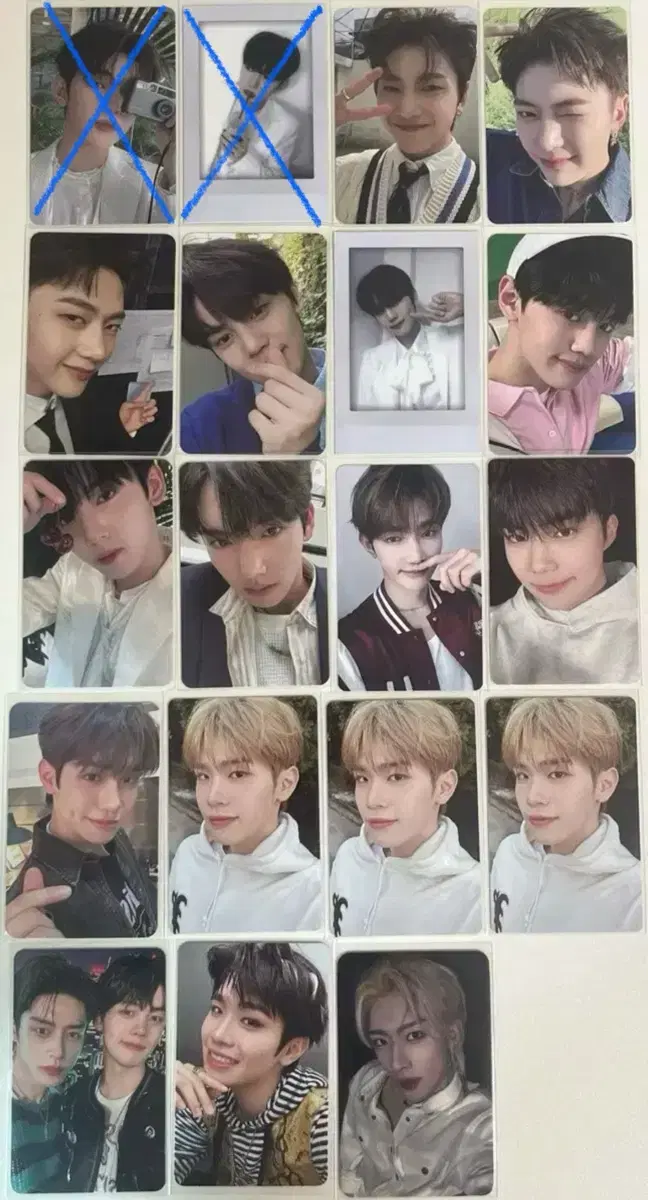 zerobaseone photocard wts jiwoong kim sung hanbin jang hao seok matthew kim taerae ricky kim gyuvin park gunwook han yujin