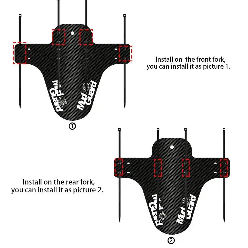 자전거 카본 블랙 머드가드 흙받이 MTB 로드 빗물받이 바퀴 덮개 물받이