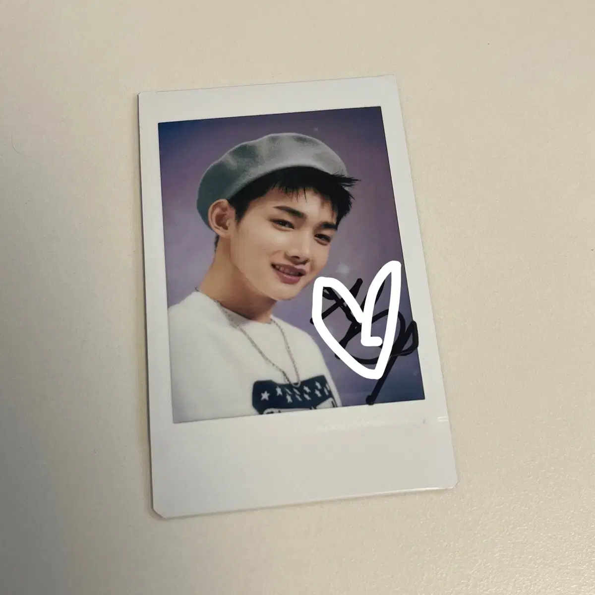 &team joe photocard chinpil signature polaroid cheeky pola