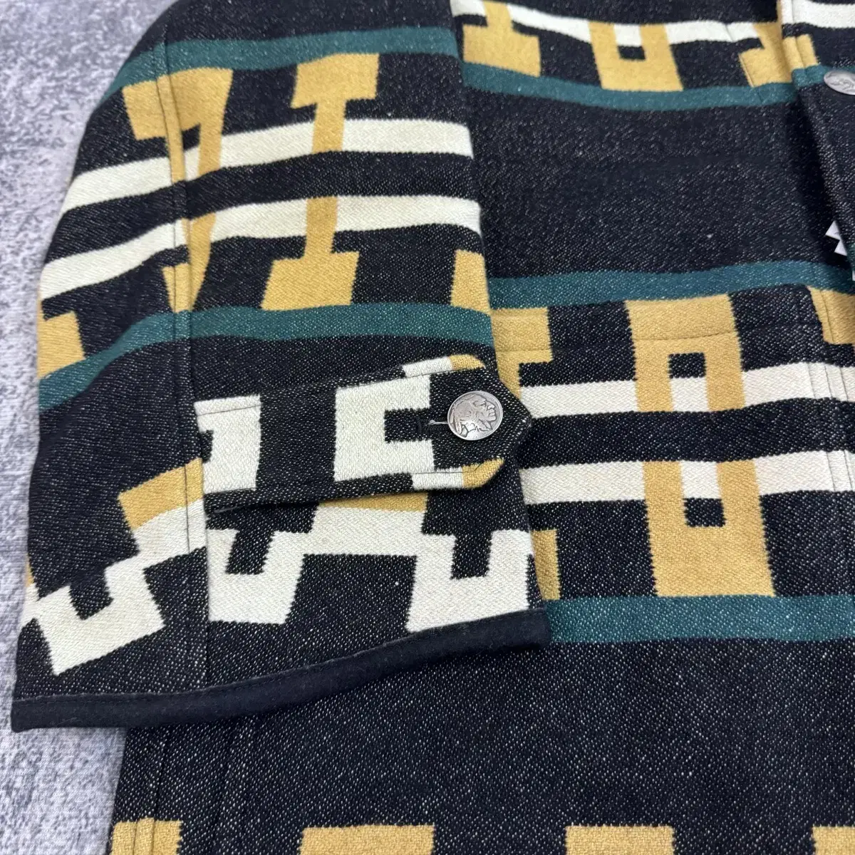 VISVIM 23SS HOPILAND COAT NATIVE BLANKET