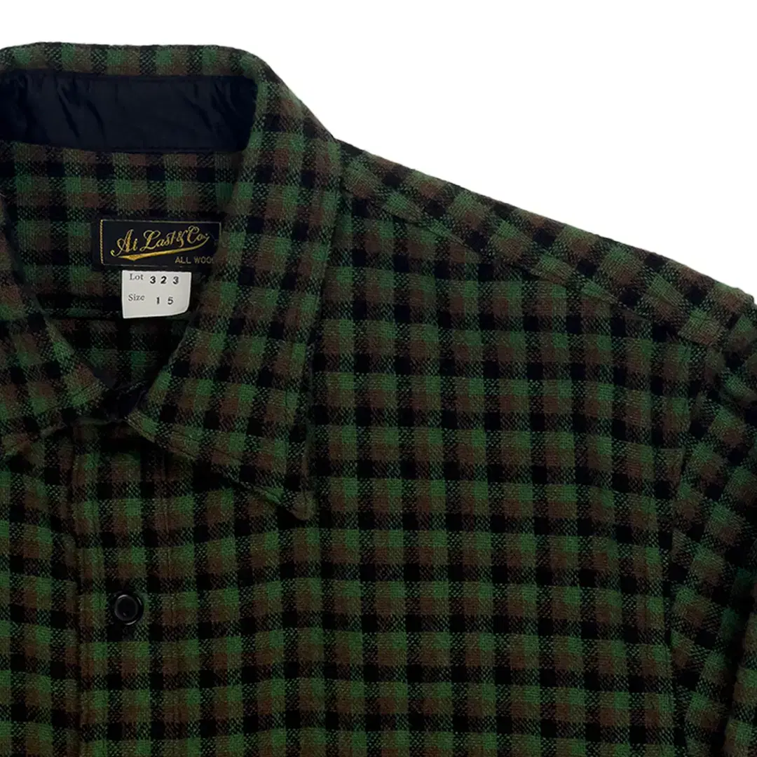 AT LAST CO LOT 323 WOOL SHIRT