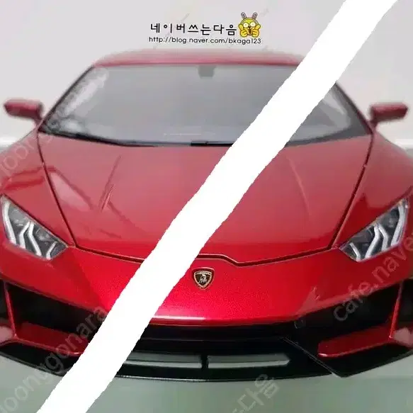 1:18 오토아트 람보르기니 우라칸 EVO 레드 컴포짓 다이캐스트