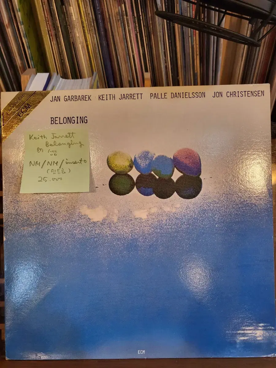 Keith Jarrett.belonging.87.성음.민트급lp